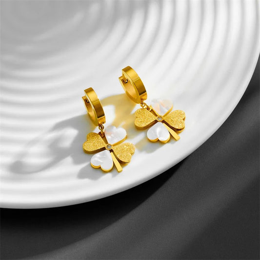 40123 Gold Plated Earrings