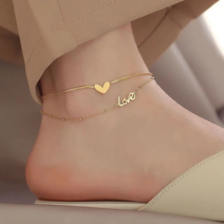 70015 Gold Plated Anklet