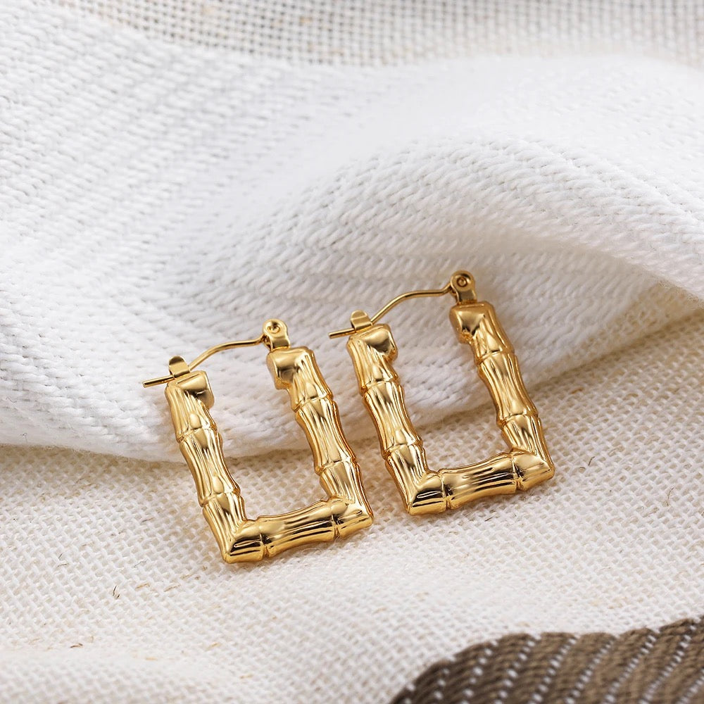 40168 Gold Plated Earrings