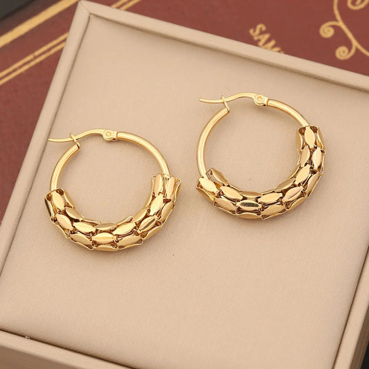 40151 Gold Plated Earrings