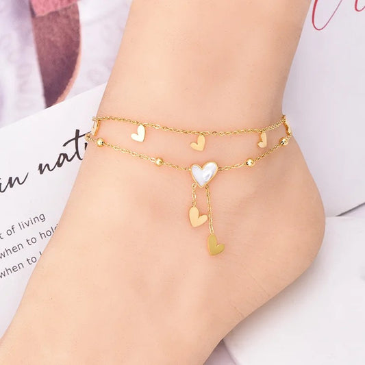 70044 Gold Plated anklet