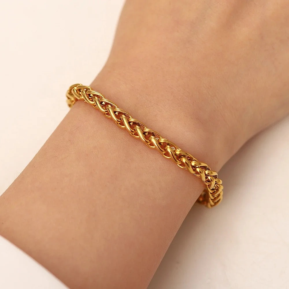 30175 Gold Plated Bracelet