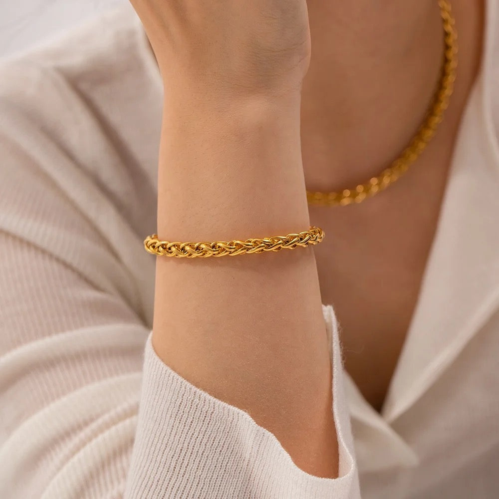 30175 Gold Plated Bracelet