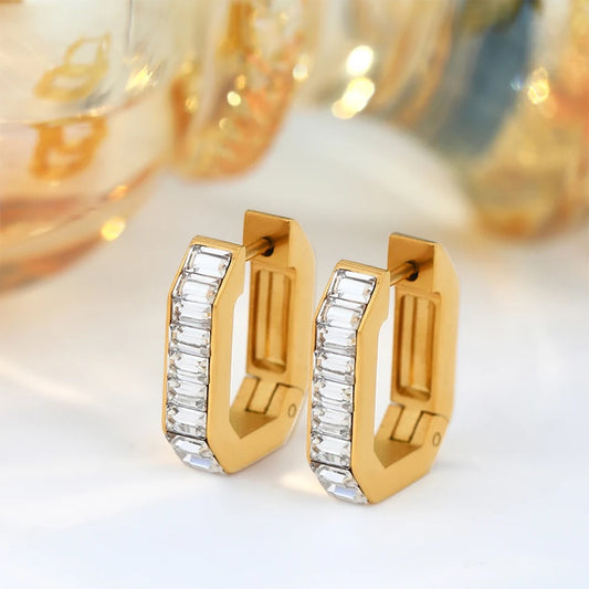 40154 Gold Plated Earrings