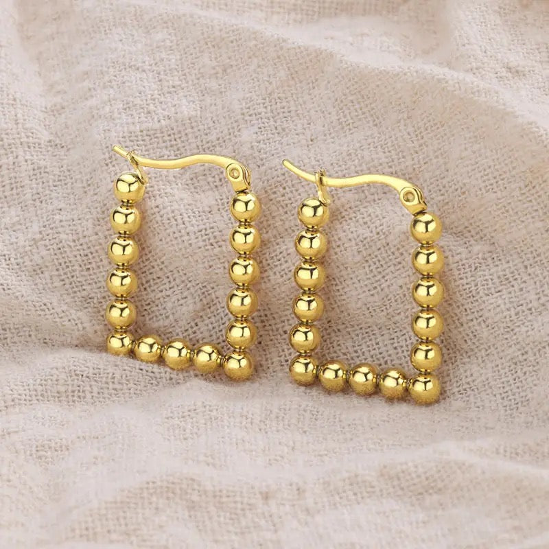 40155 Gold Plated Earrings