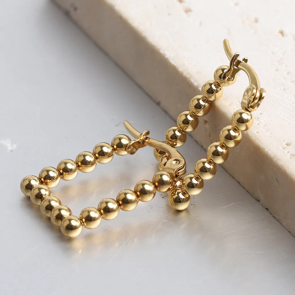 40155 Gold Plated Earrings