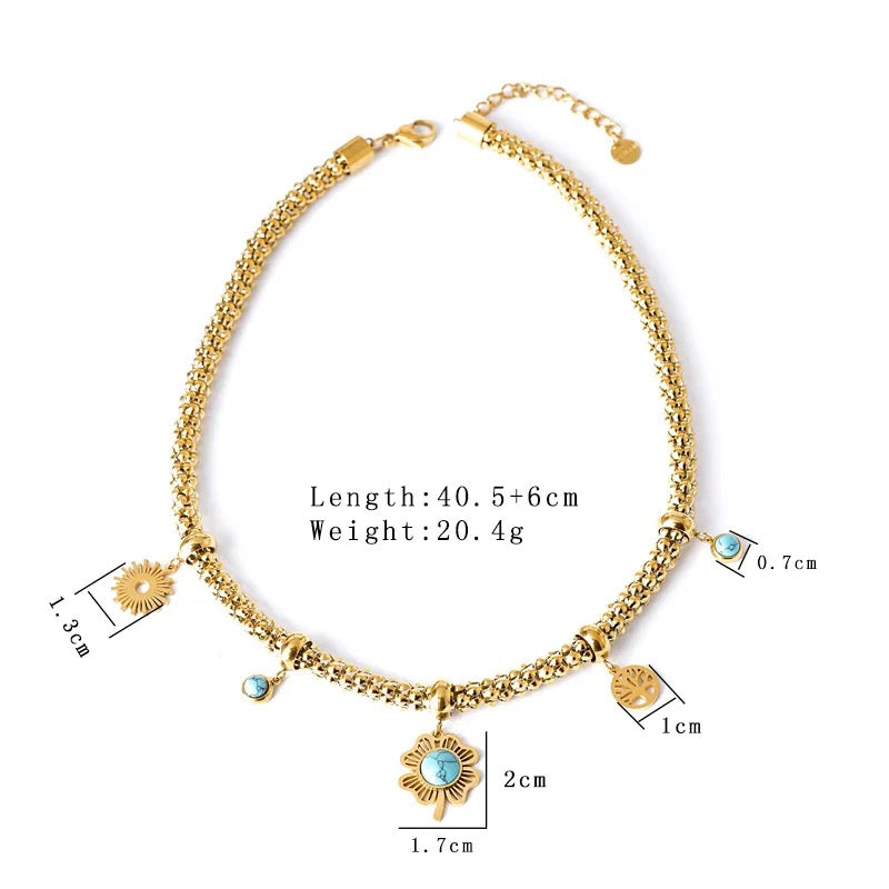 10384 Gold Plated Necklace