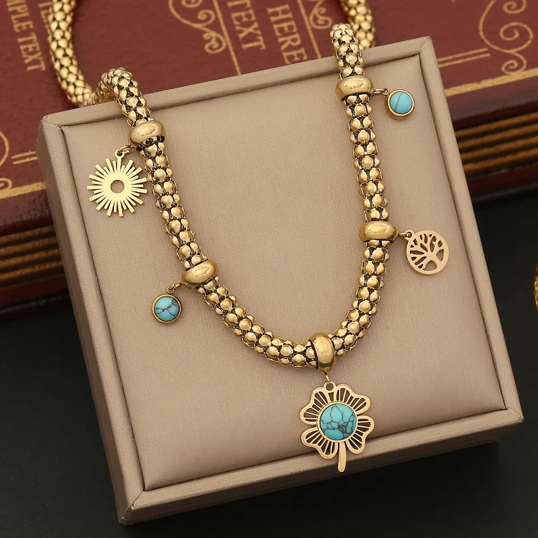 10384 Gold Plated Necklace