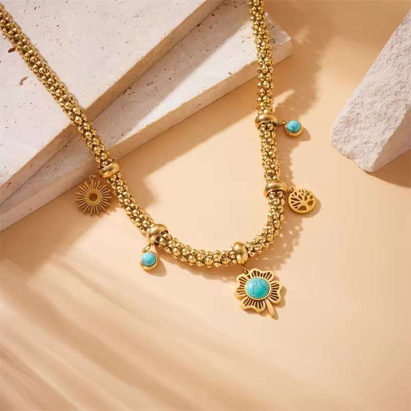 10384 Gold Plated Necklace