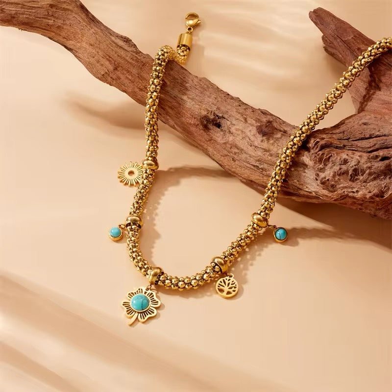 10384 Gold Plated Necklace