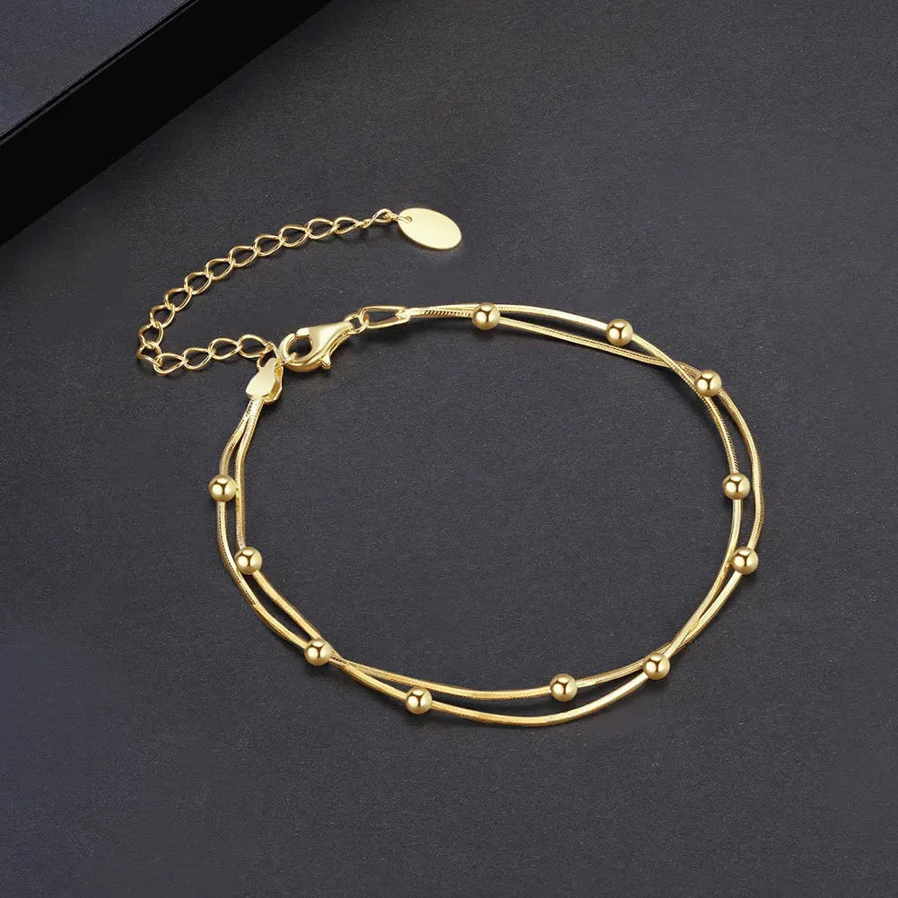 70046 Gold Plated anklet