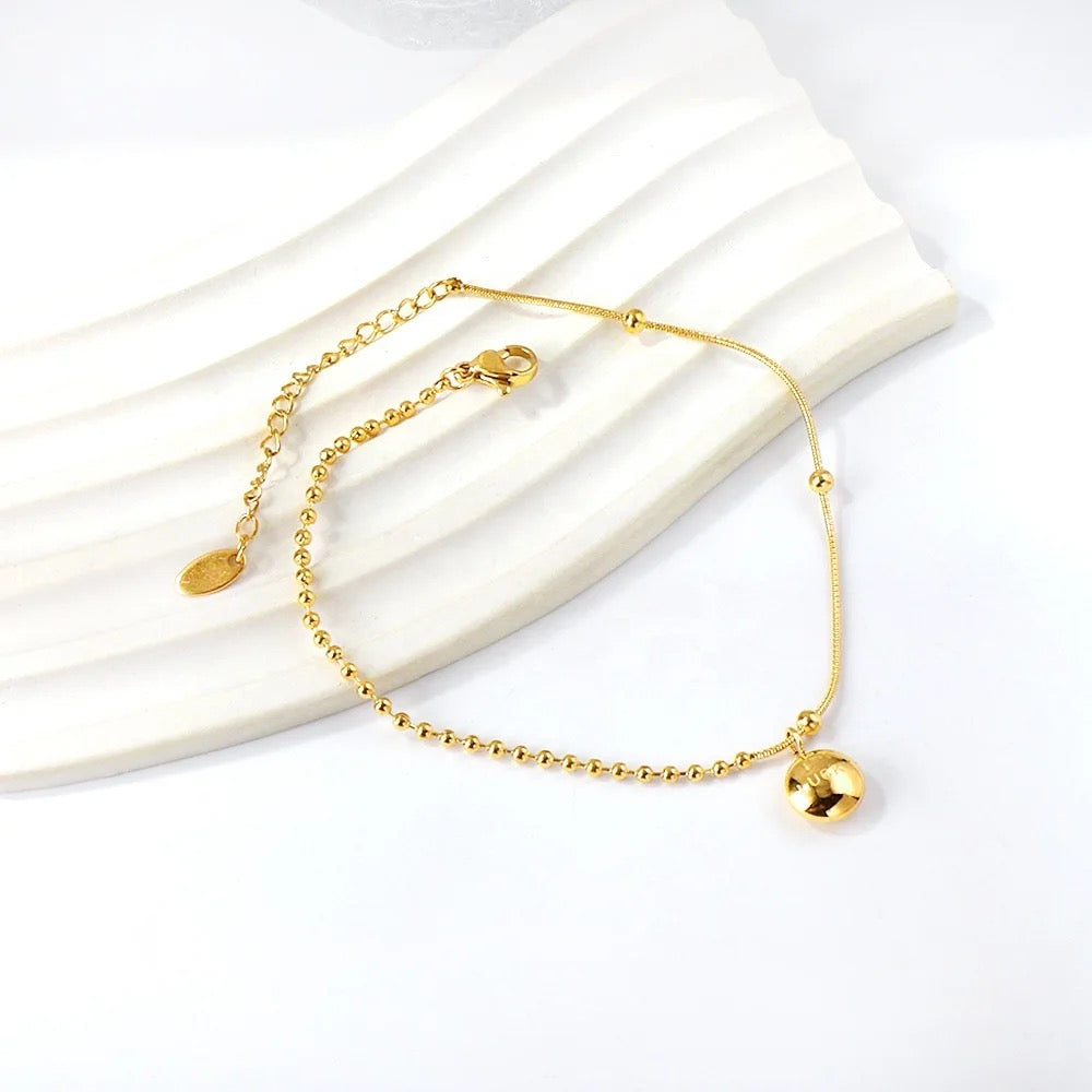 70026 Gold Plated Anklet