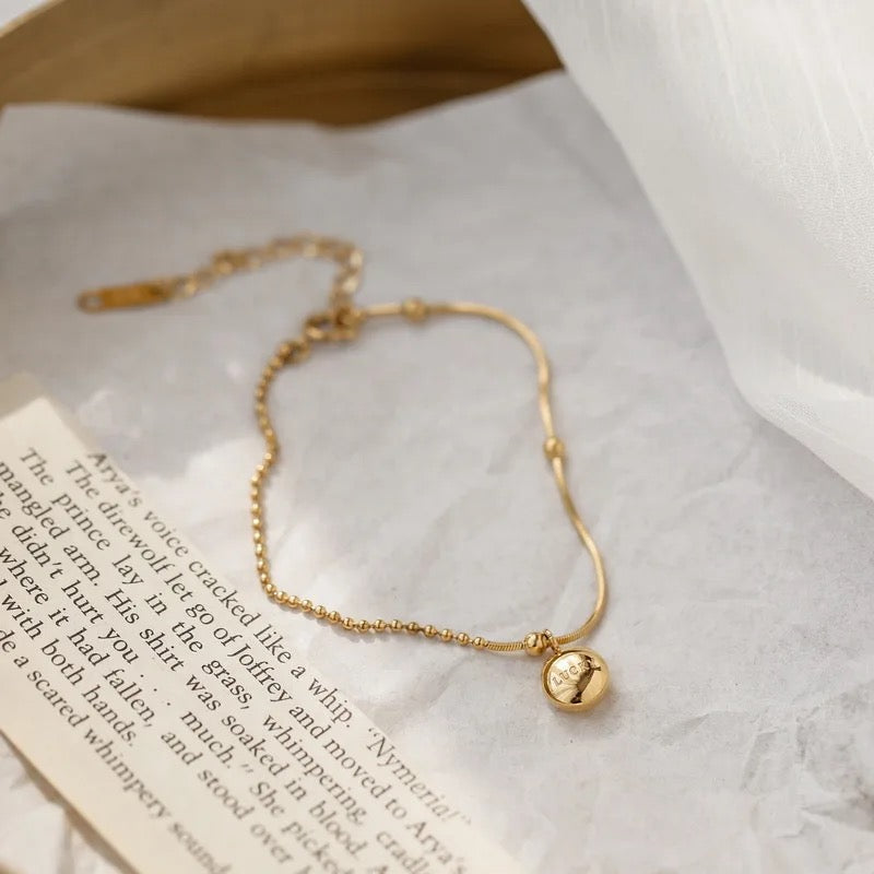 70026 Gold Plated Anklet