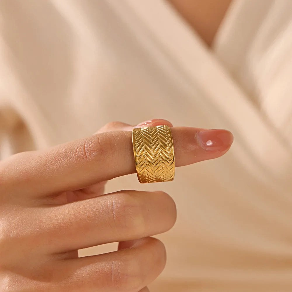 50192 Gold Plated Ring