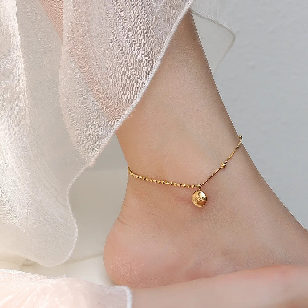 70026 Gold Plated Anklet