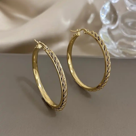 40157 Gold Plated Earrings