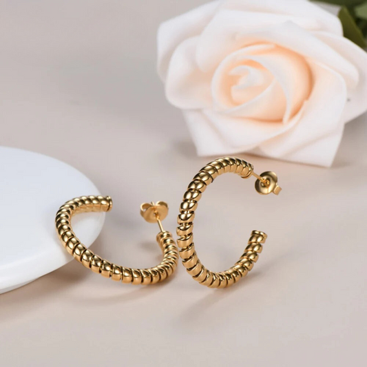 40162 Gold Plated Earrings