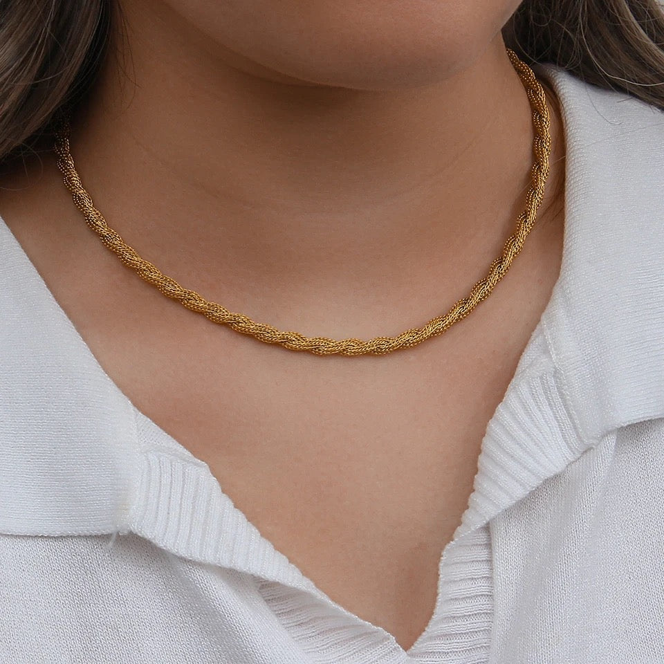 10298 Gold Plated Necklace