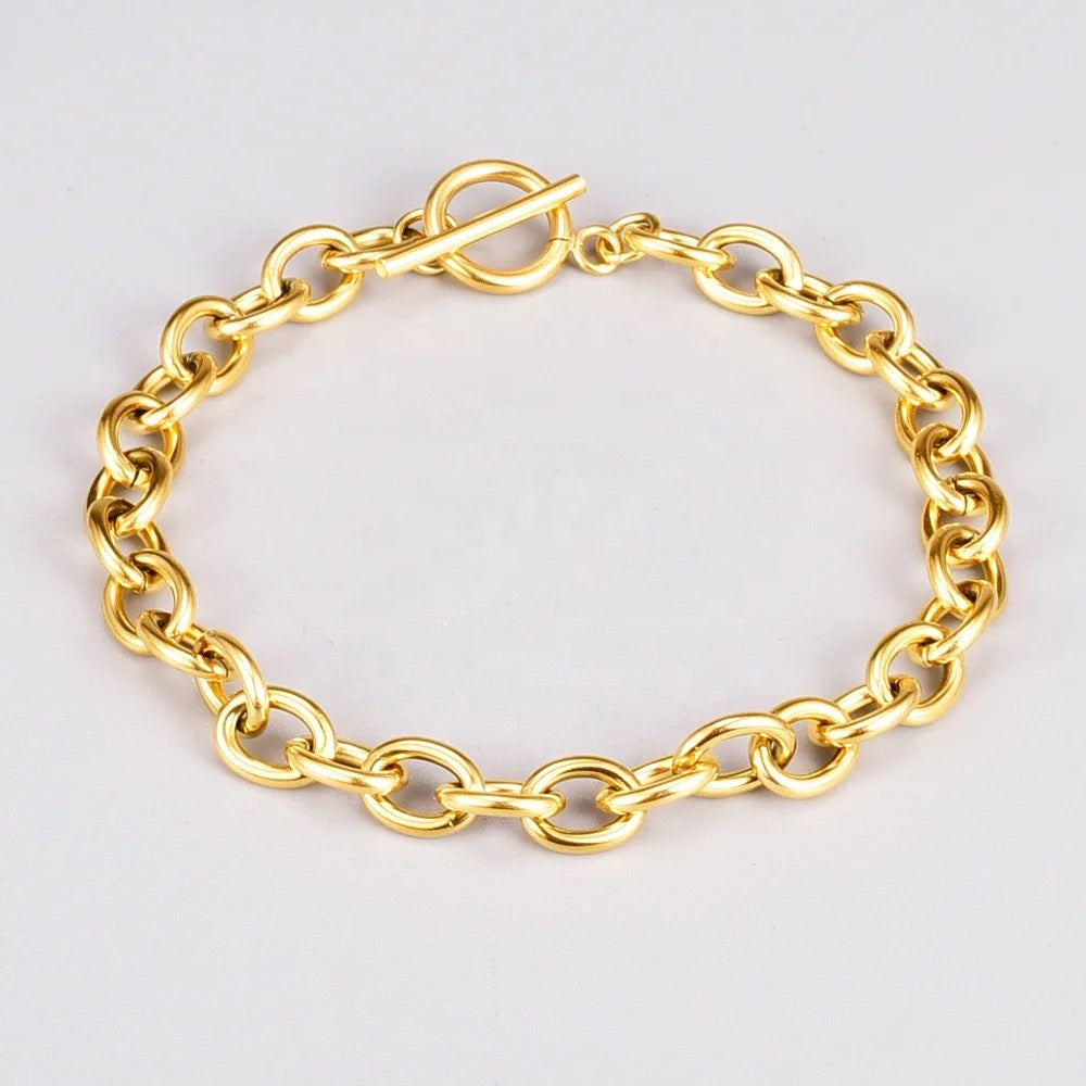 30165 Gold Plated Bracelet