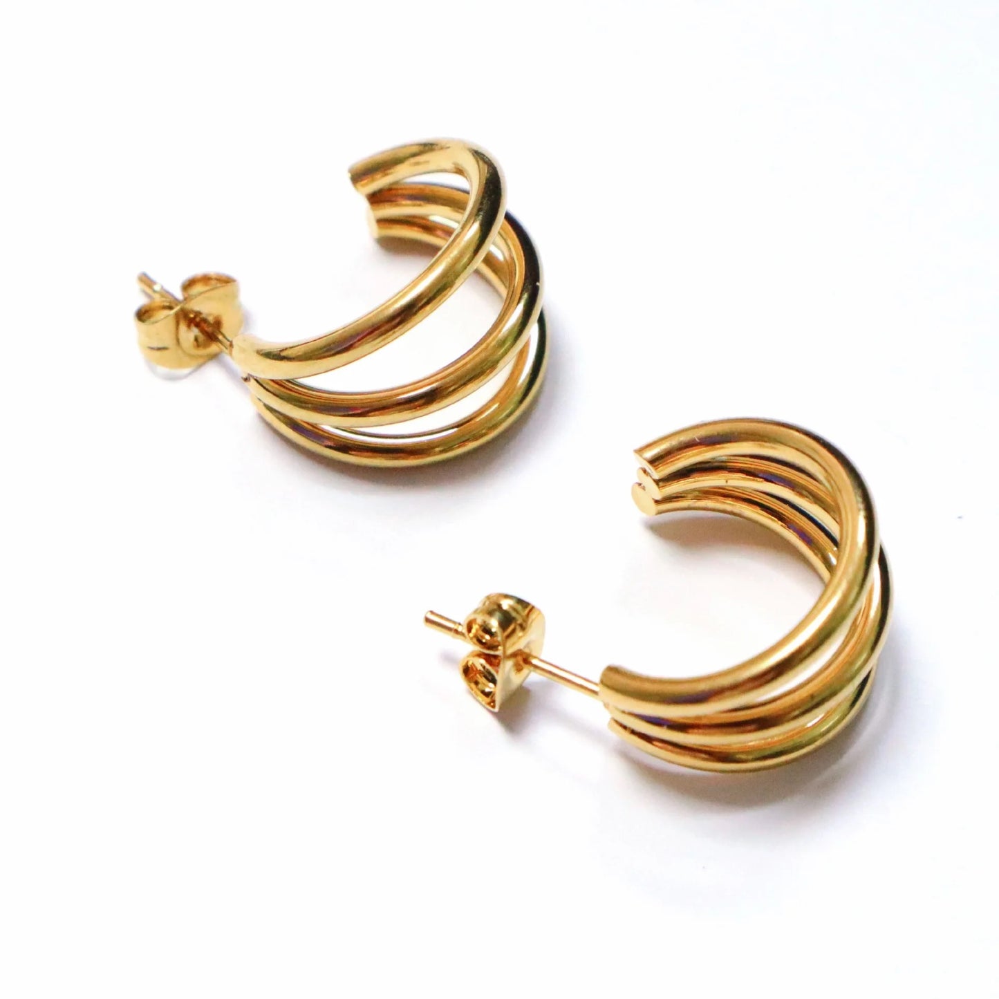 40089 Gold Plated Earrings