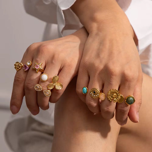 50435 Gold Plated Ring