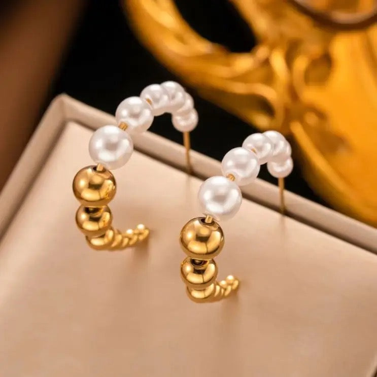 40228 Gold Plated Earrings