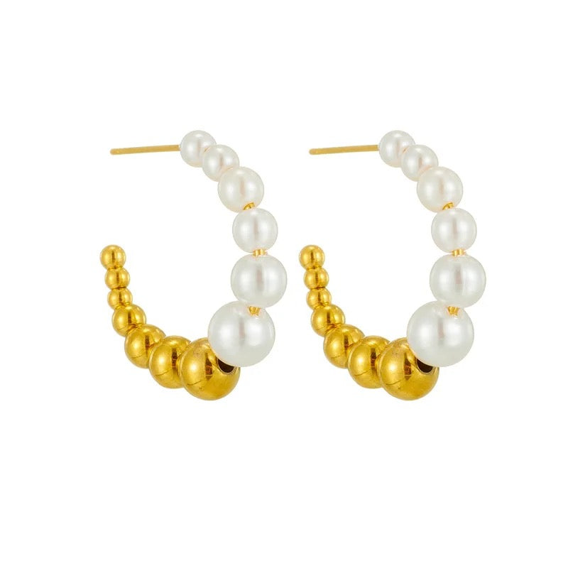 40228 Gold Plated Earrings