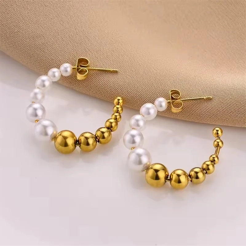 40228 Gold Plated Earrings