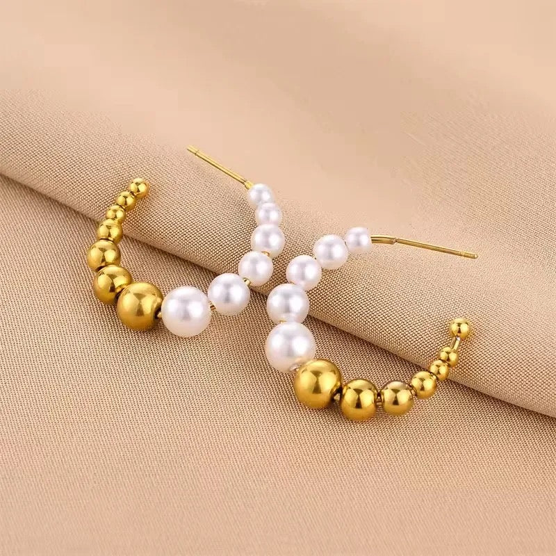 40228 Gold Plated Earrings