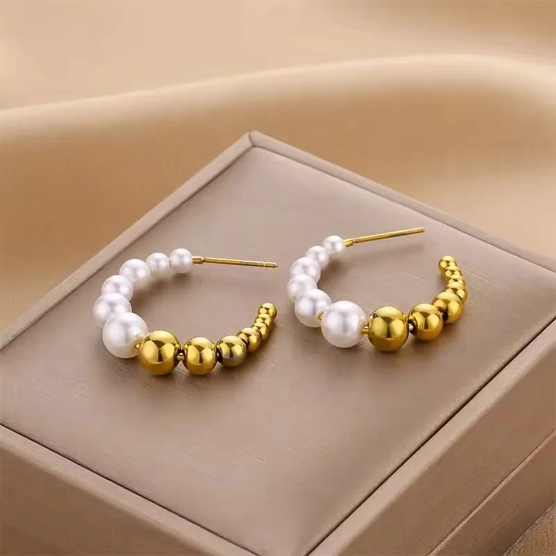 40228 Gold Plated Earrings