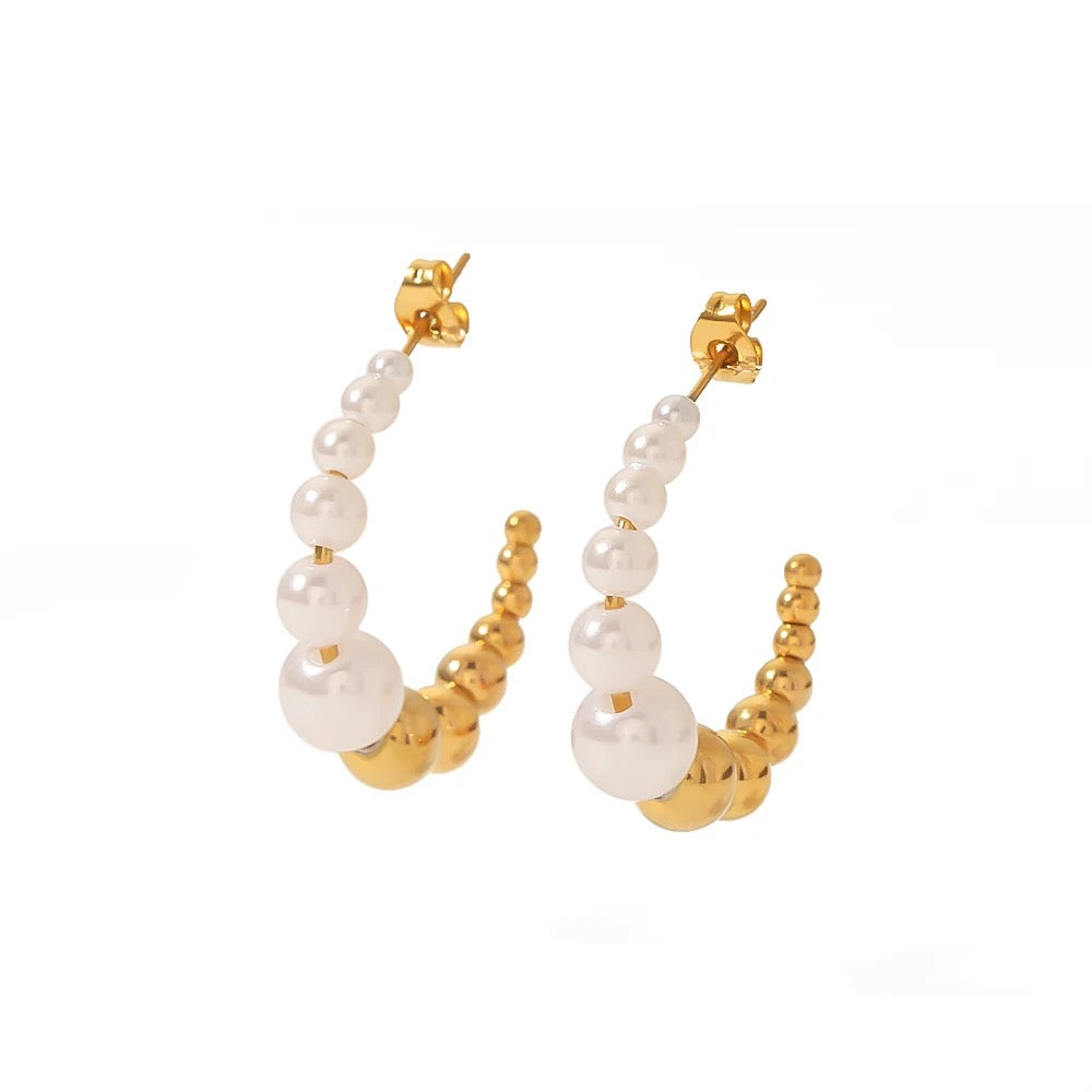 40228 Gold Plated Earrings