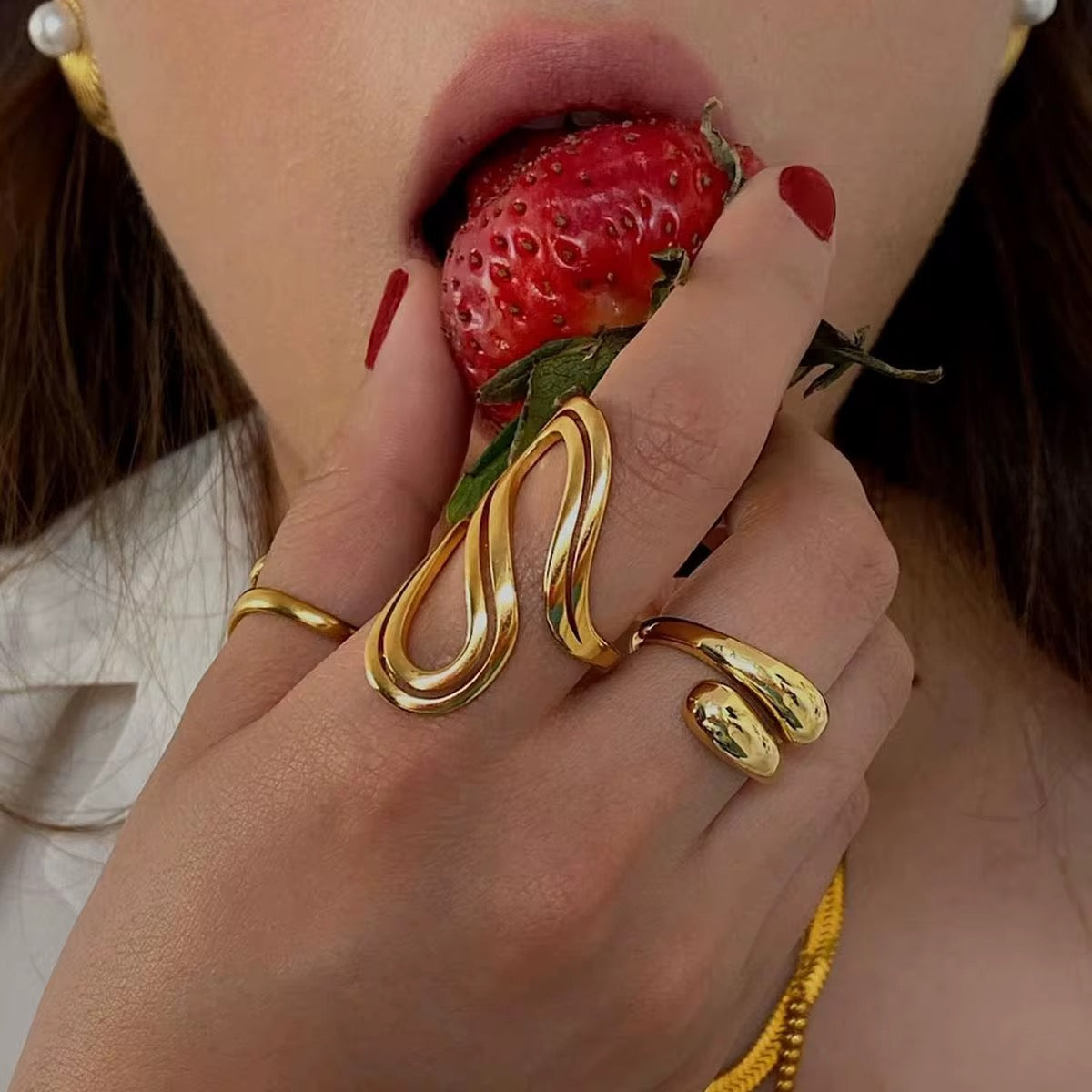 50361 Gold Plated Ring
