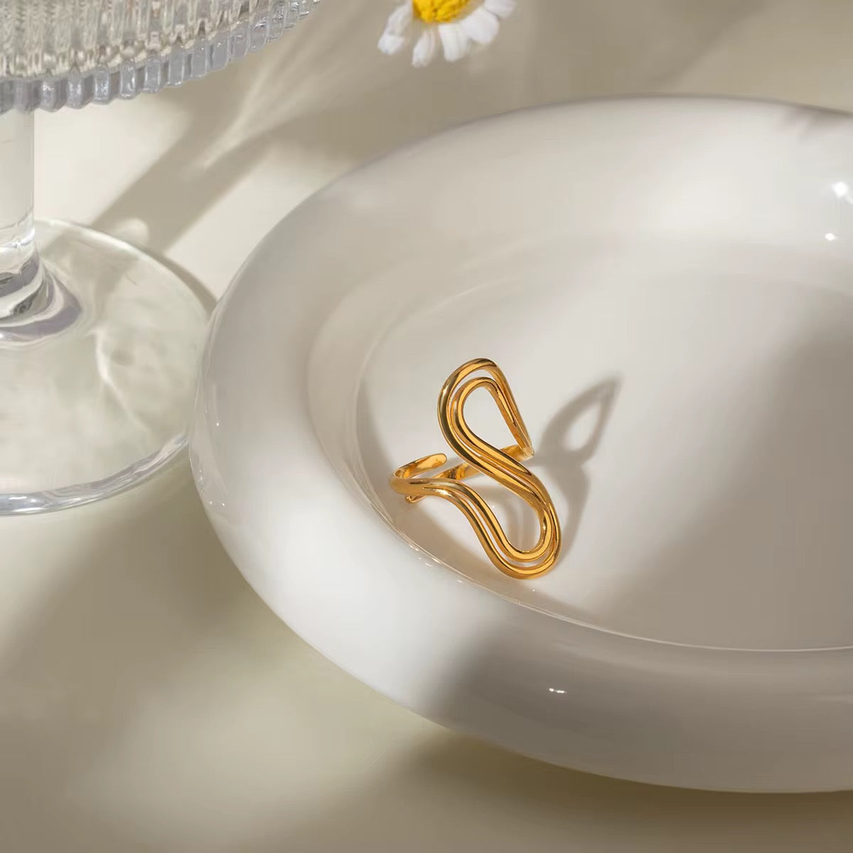 50361 Gold Plated Ring