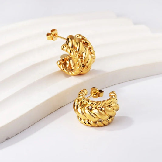 40022 Gold Plated Earrings