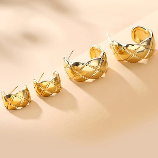 40071 Gold Plated Earrings