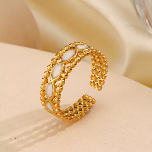 50454 Gold Plated Ring