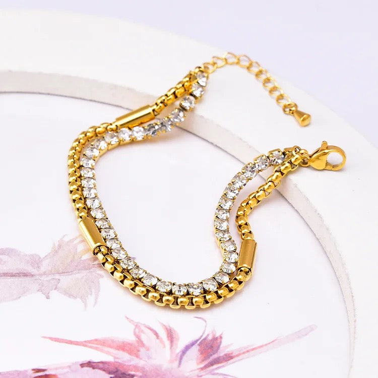 30331 Gold Plated Bracelet