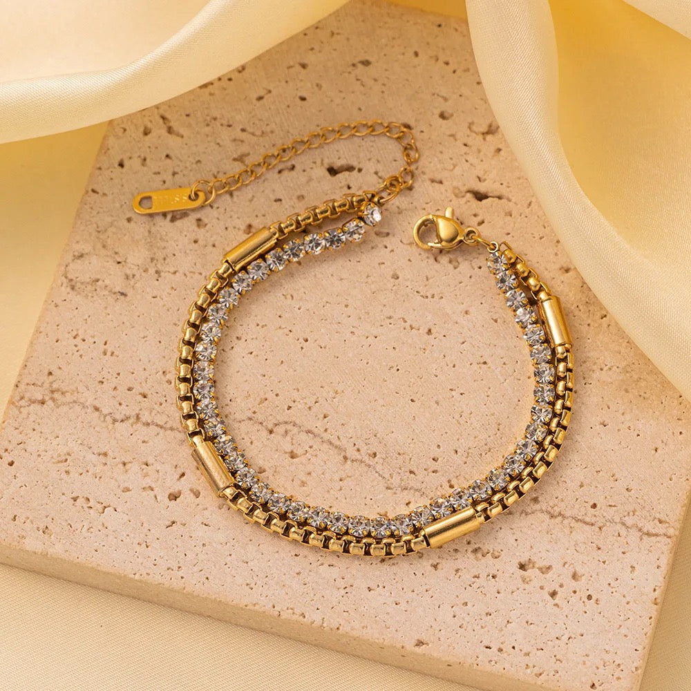 30331 Gold Plated Bracelet