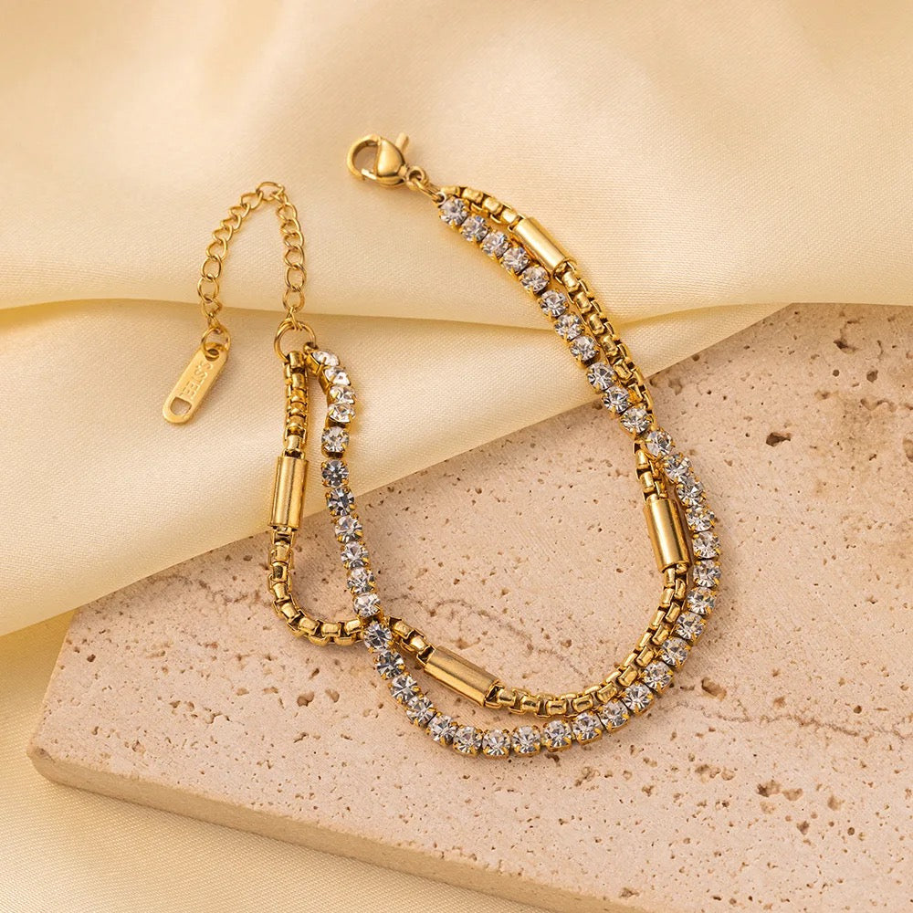 30331 Gold Plated Bracelet