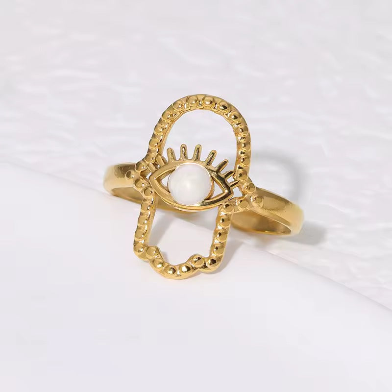 50457 Gold Plated Ring