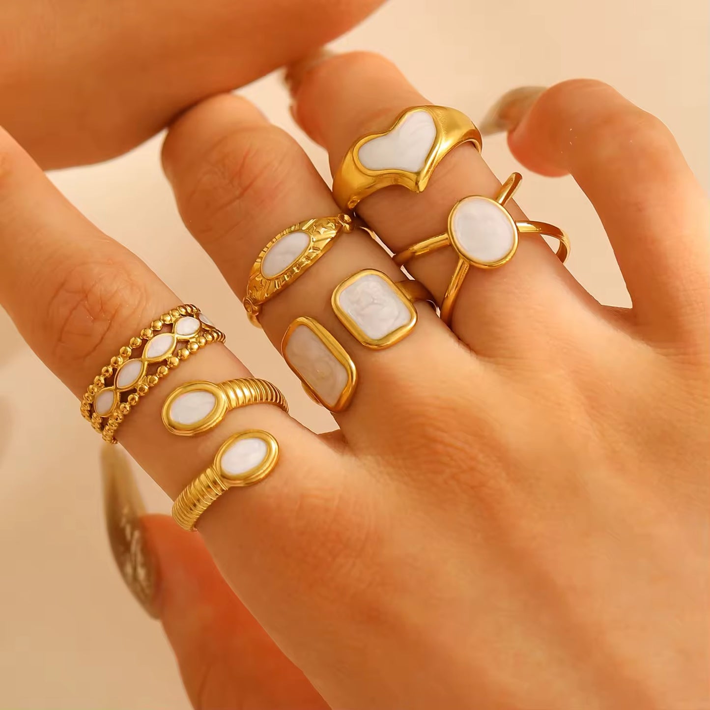 50458 Gold Plated Ring