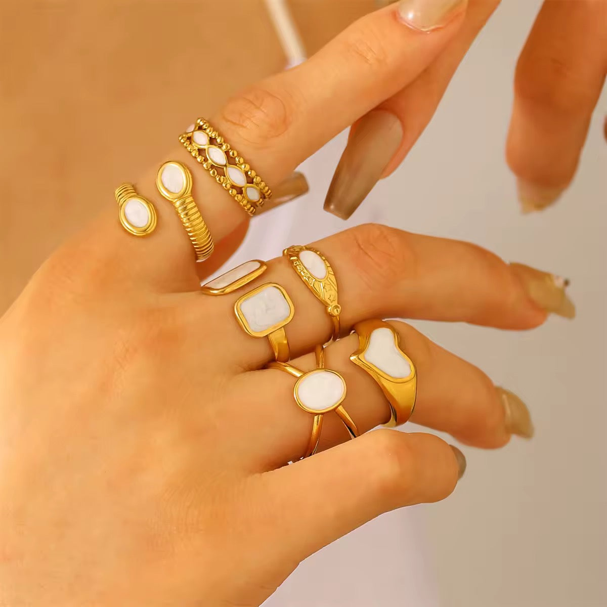 50458 Gold Plated Ring