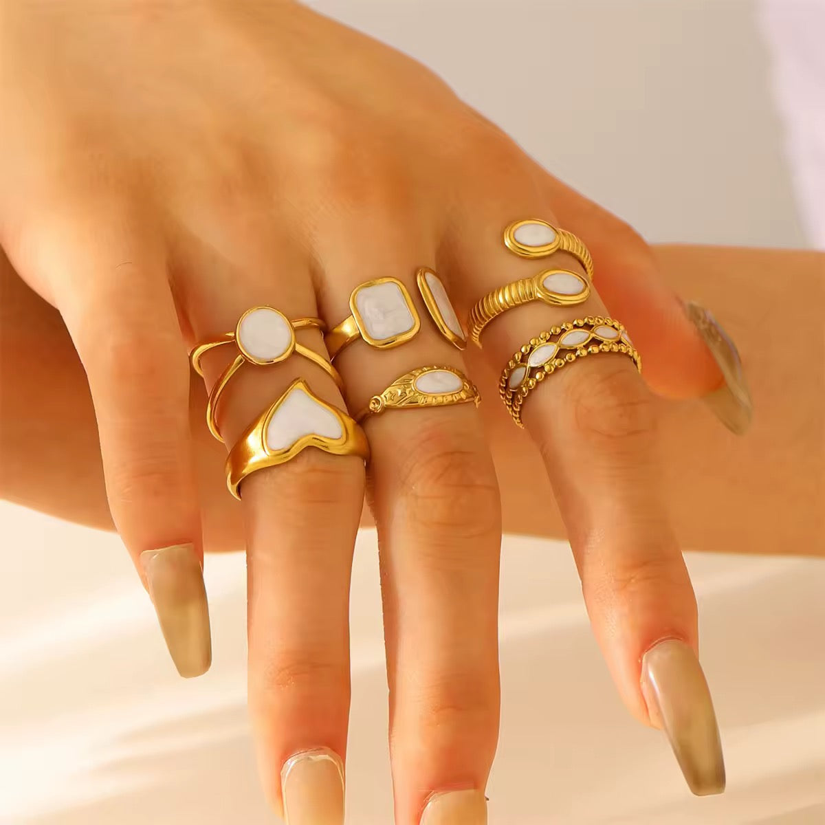 50458 Gold Plated Ring