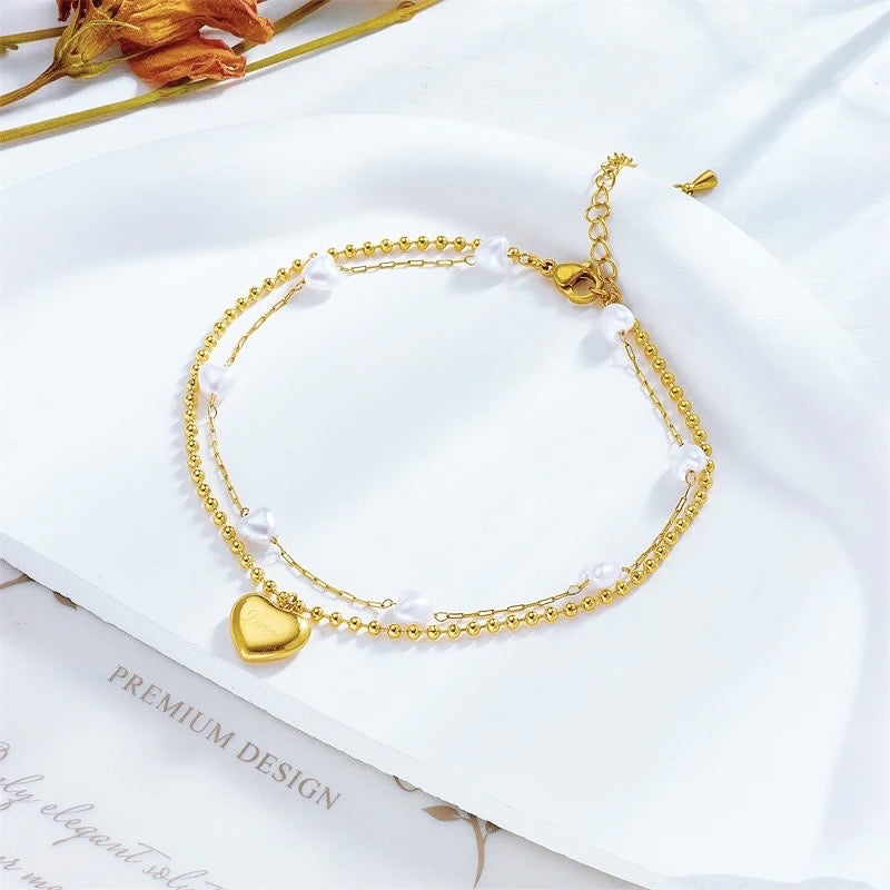 70051 Gold Plated anklet