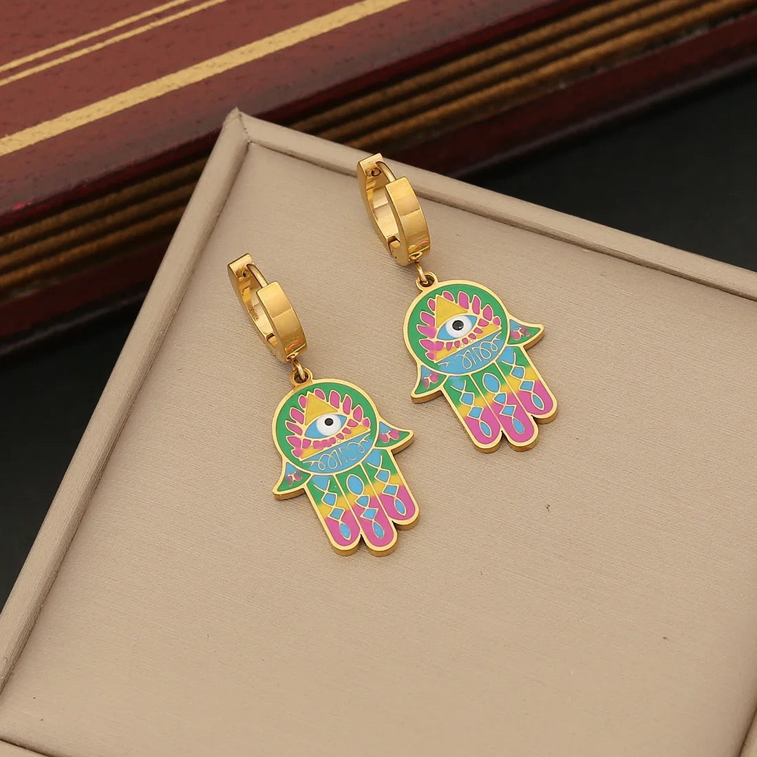 40234 Gold Plated Earrings