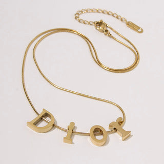 10087 Gold Plated Necklace