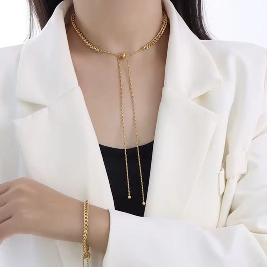 10680 Gold Plated Necklace