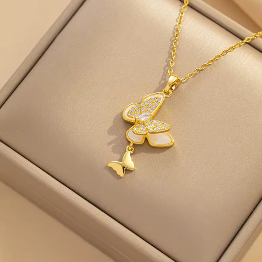#10001 Copper Gold Plated Necklace