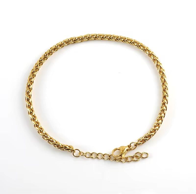 70181 Gold Plated Anklet%