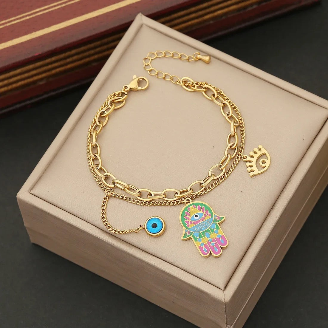 30343 Gold Plated Bracelet